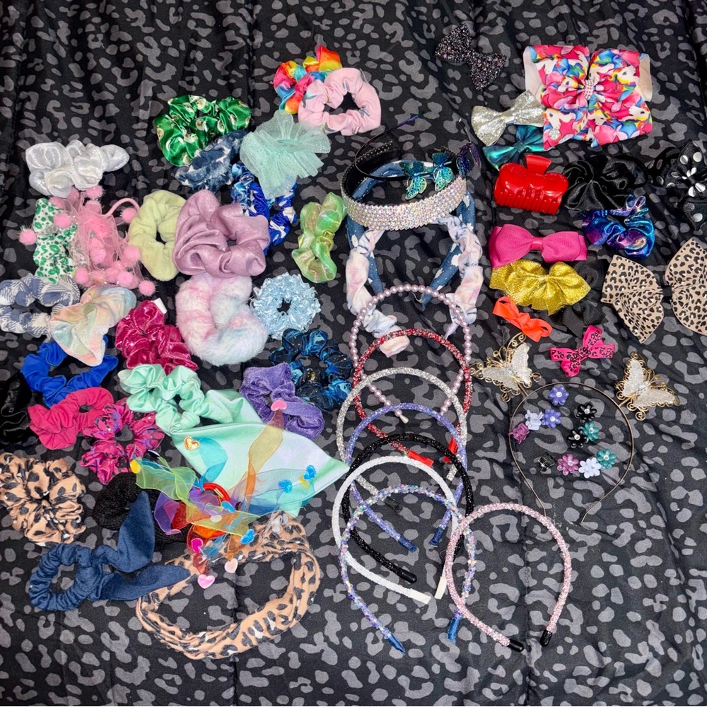 Colorful Hair Accessories Collection
